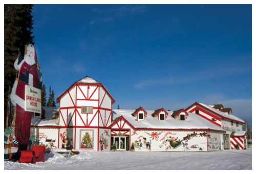 Nordstrom Flagship store with Santa Claus House Downtown S…